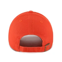 Women's '47 Orange Clemson Tigers Phoebe Clean Up Adjustable Hat
