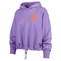 Sweat à capuche violet Luminance Dot Venice pour femme '47 Clemson Tigers