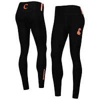 Women's Black Clemson Tigers Classic 3-Hit Jersey Leggings
