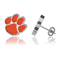 Women's Dayna Designs Clemson Tigers Enamel Post Earrings