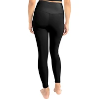 Women's Kadi Brand Black Clemson Tigers Buttery Soft Midi Bra & Leggings Set