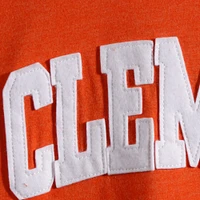 Women's Pressbox Orange Clemson Tigers Plus Two-Hit Canyon Long Sleeve T-Shirt