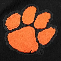 Women's Pro Standard Black Clemson Tigers Tonal Neutral Mini T-Shirt Dress