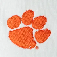 Women's Vineyard Vines White Clemson Tigers Shep Shirt 2.0 Quarter-Zip Jacket