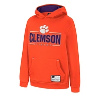 Youth Colosseum Orange Clemson Tigers Lead Guitarists Pullover Hoodie