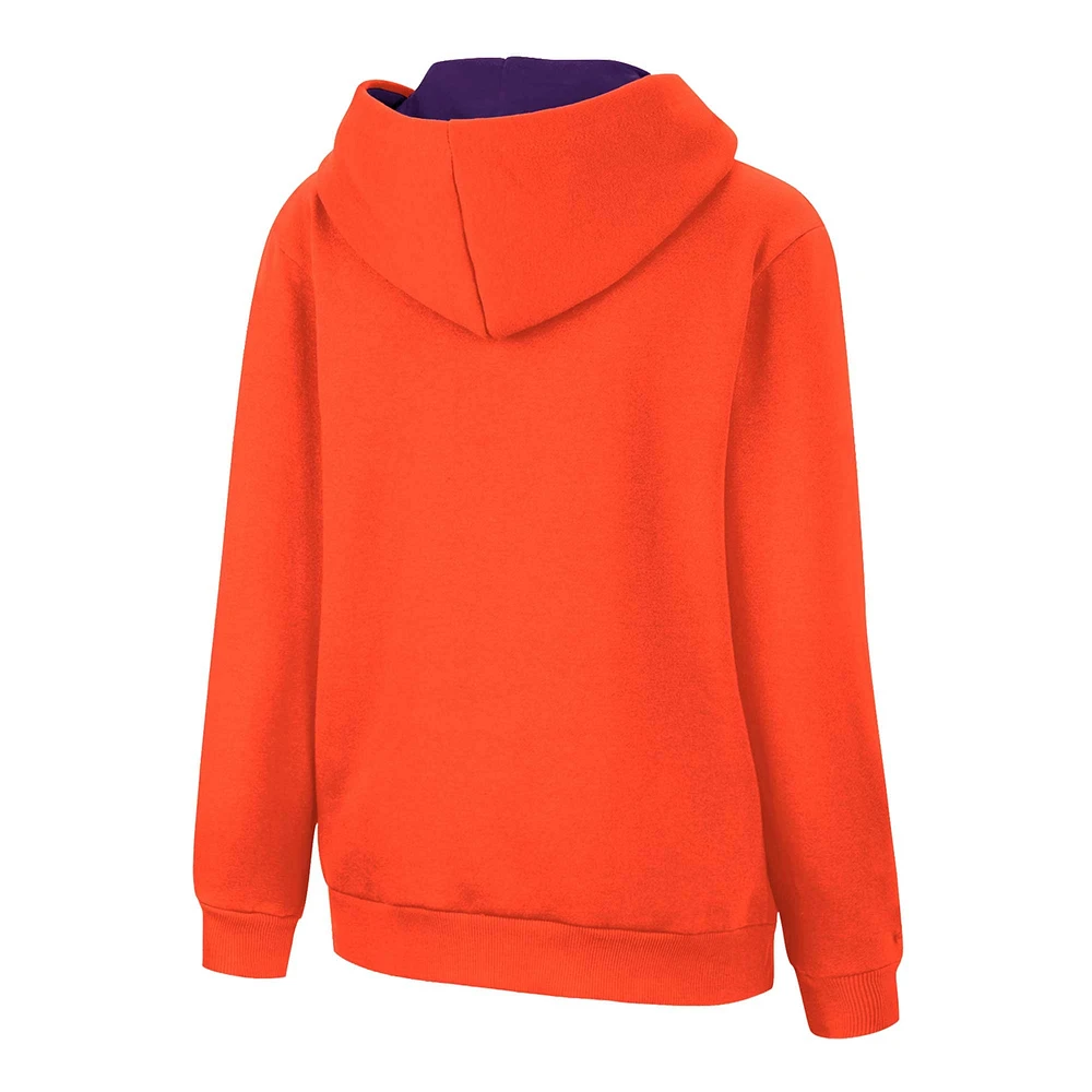 Youth Colosseum Orange Clemson Tigers Lead Guitarists Pullover Hoodie