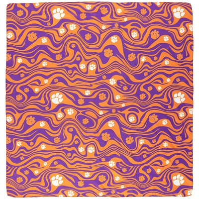 Foulard pour cheveux ZooZatz Clemson Tigers