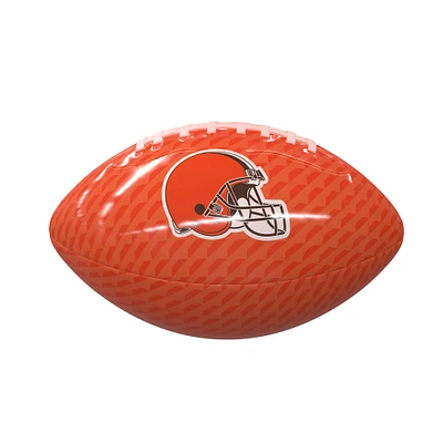 Mini ballon de football en caoutchouc brillant Cleveland Browns