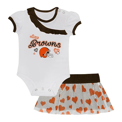 V110833 Browns 000 24 Ensemble de jupe et pantalon pour bébé Love My Team KIDINFSET 9K1i1FG9N #4