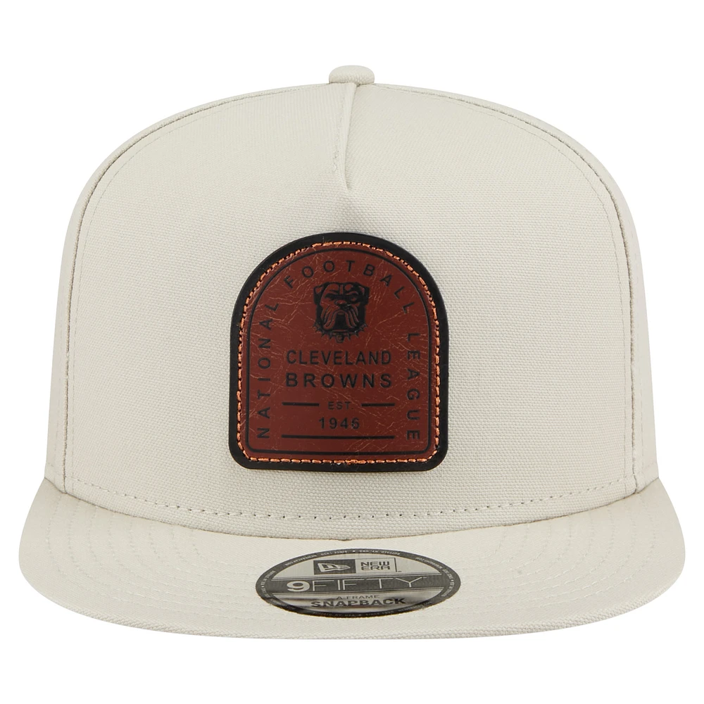 NWE BROWNS STONE DAWG HEAD NFL PREMIER 9FIFTY HATMENSNP