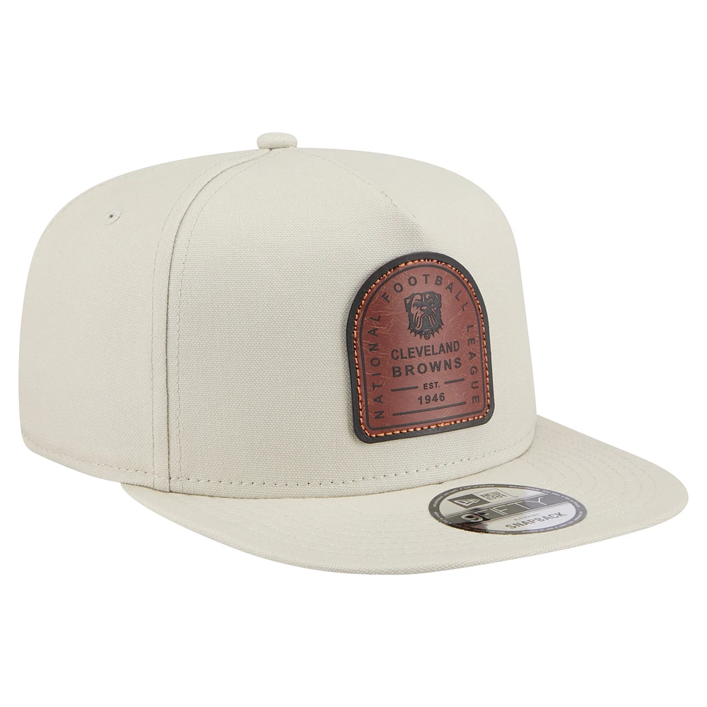 NWE BROWNS STONE DAWG HEAD NFL PREMIER 9FIFTY HATMENSNP