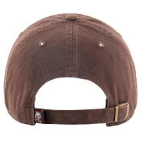 Men's '47 Brown Cleveland Browns Clean Up Legacy Adjustable Hat