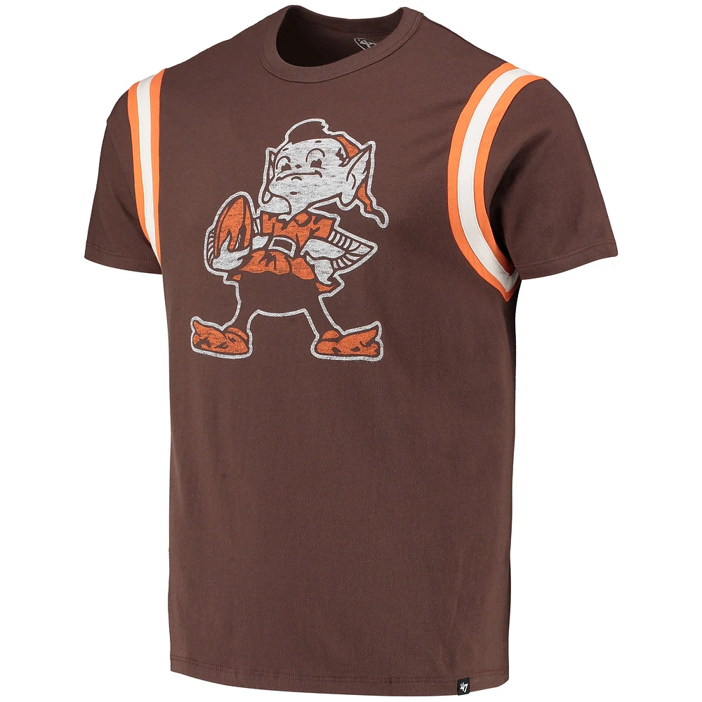 Men's '47 Brown Cleveland Browns Premier Point T-Shirt