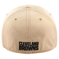 Casquette ajustée décontractée '47 kaki Cleveland Browns Dusted Franchise pour hommes