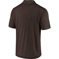 Men's Brown/Orange Cleveland Browns Dueling Two-Pack Polo Set
