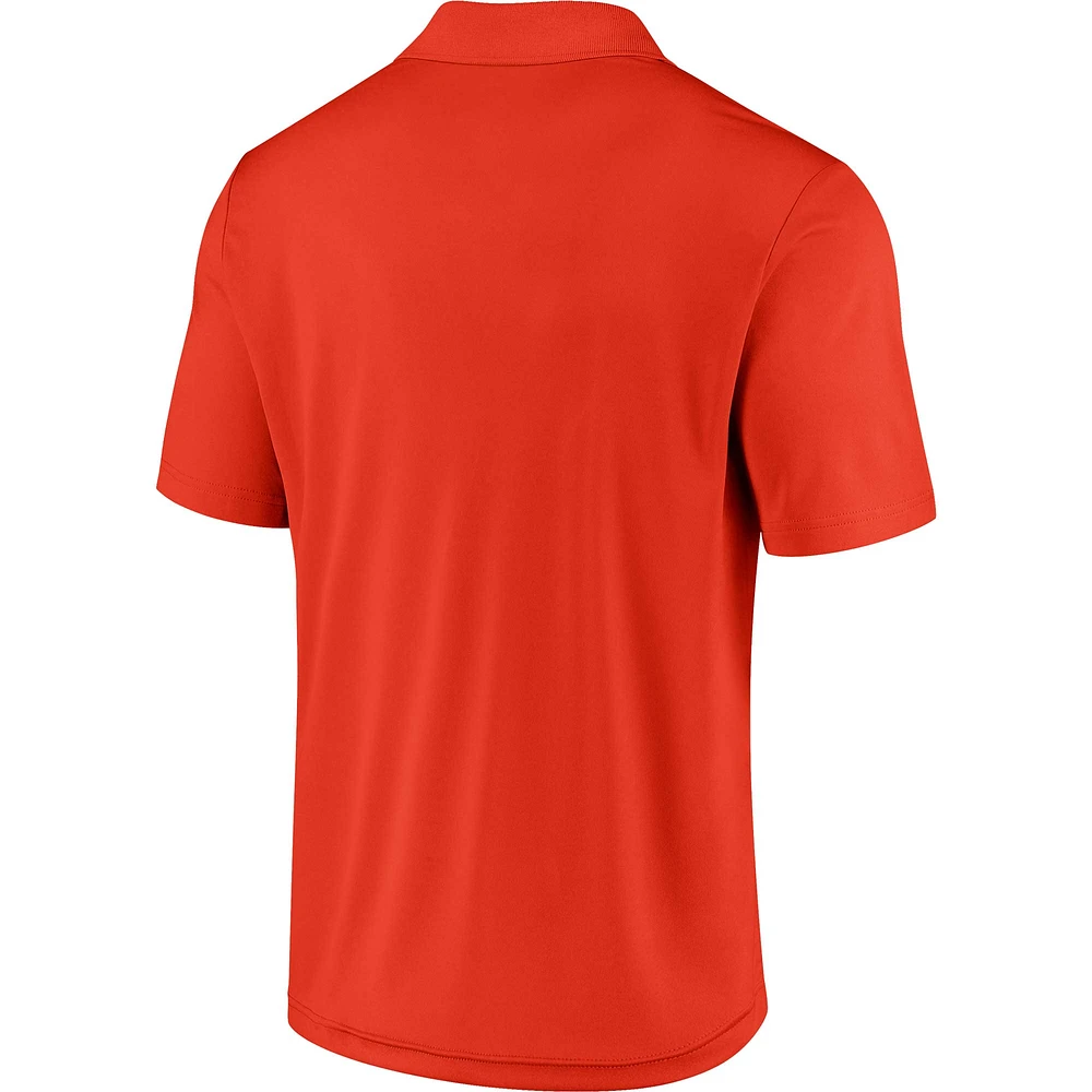 Men's Brown/Orange Cleveland Browns Dueling Two-Pack Polo Set