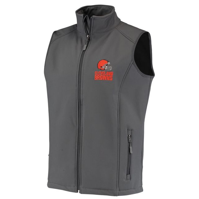 Dunbrooke Charcoal Cleveland Browns Circle Archer Veste Softshell Full-Zip pour hommes