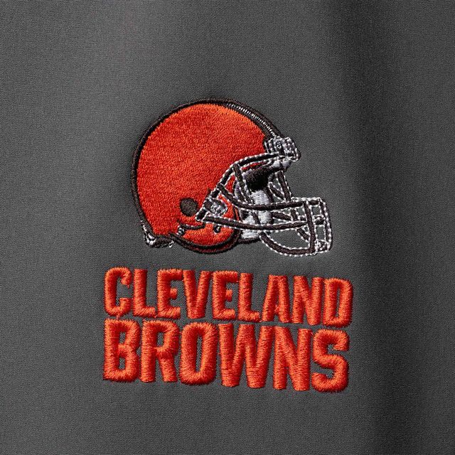 Dunbrooke Charcoal Cleveland Browns Circle Archer Veste Softshell Full-Zip pour hommes