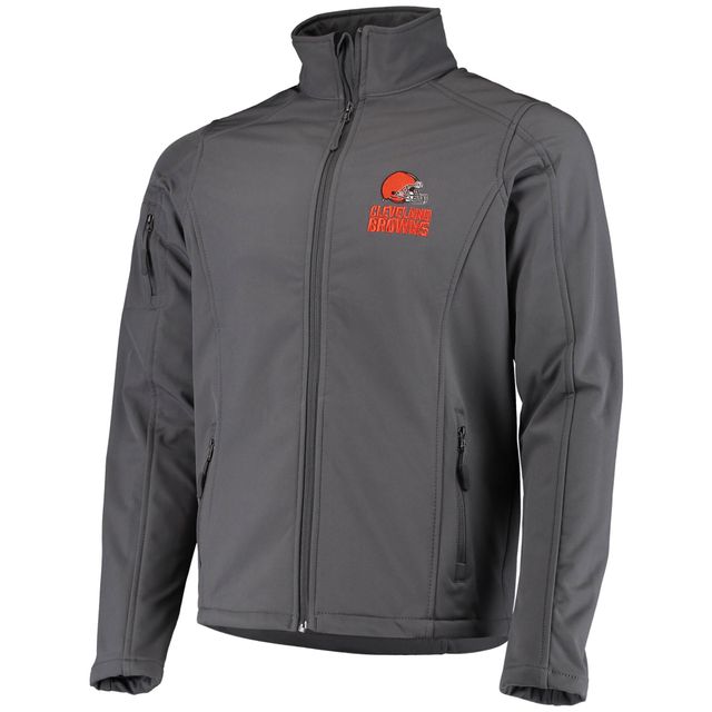 Blouson à fermeture éclair intégrale Dunbrooke Charcoal Cleveland Browns Sonoma pour hommes