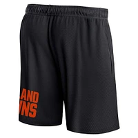 Men's Fanatics Black Cleveland Browns Clincher