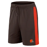 Men's Fanatics Brown/Red Cleveland Browns Break It Loose - Shorts