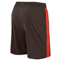 Men's Fanatics Brown/Red Cleveland Browns Break It Loose - Shorts