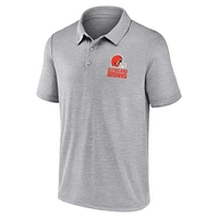 Men's Fanatics Gray Cleveland Browns Making Waves Polo