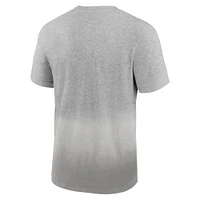 Men's Fanatics Heathered Gray Cleveland Browns Team Ombre - T-Shirt