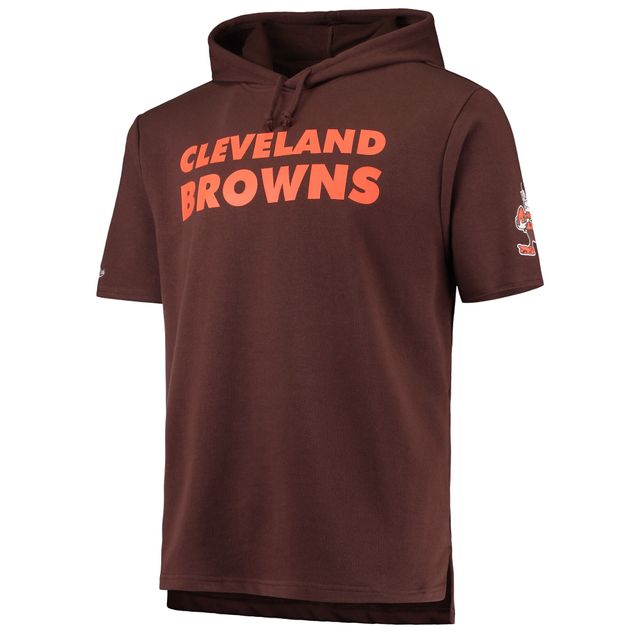 T-shirt à capuche pour homme Mitchell & Ness Brown Cleveland Browns Game Day