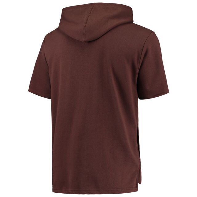 T-shirt à capuche pour homme Mitchell & Ness Brown Cleveland Browns Game Day