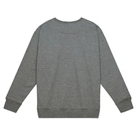 Men's Mitchell & Ness Heather Gray Cleveland Browns Basic Fleece Pullover Sweatshirt