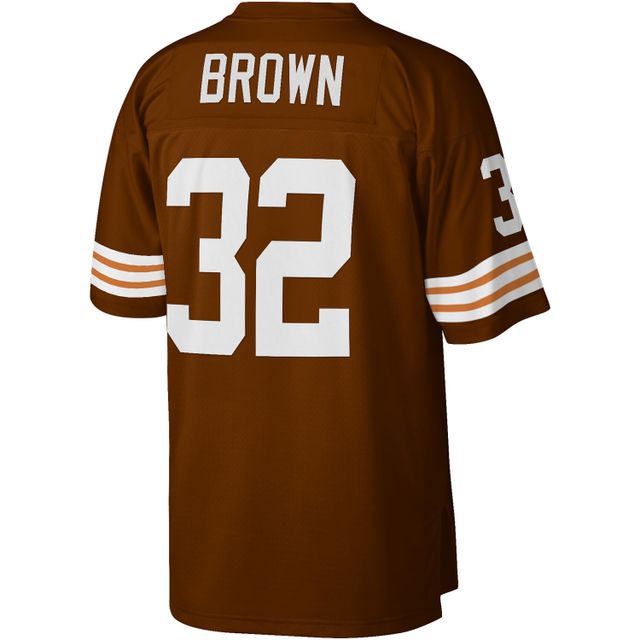 Maillot réplique Mitchell & Ness Jim Brown Cleveland Browns Legacy pour hommes