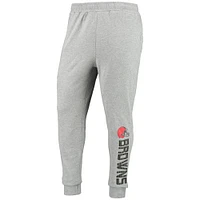 Men's MSX by Michael Strahan Heathered Gray Cleveland Browns Jogger Pants