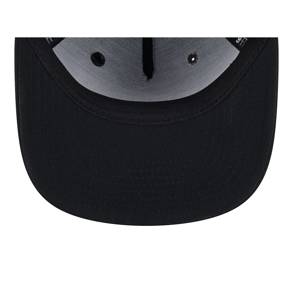 Men's New Era Brown/Black Cleveland Browns 2024 Inspire Change A-Frame 9FIFTY Snapback Hat
