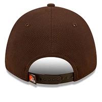 Men's New Era Brown Cleveland Browns A-Frame - 9FORTY Snapback Hat