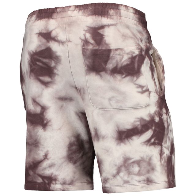 Short tie-dye marron des Cleveland Browns New Era pour homme