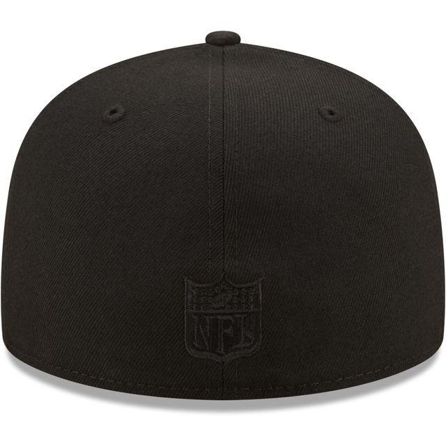 Casquette ajustée 59FIFTY Cleveland Browns pour homme avec logo alternatif noir sur New Era