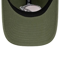 Men's New Era Olive Cleveland Browns Main 9TWENTY Adjustable Hat