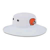 Men's New Era  White Cleveland Browns 2023 NFL Training Camp Panama Bucket Hat