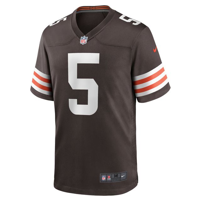 Maillot de match joueur Nike Anthony Walker Jr. marron des Cleveland Browns pour hommes