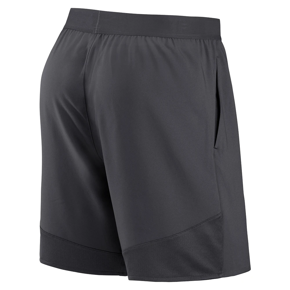 Short Performance Cleveland Browns Stretch Nike pour homme, anthracite