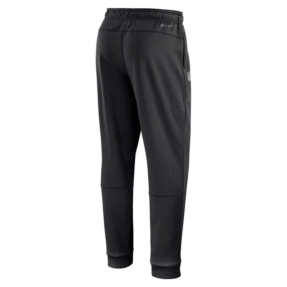 Men's Nike  Black Cleveland Browns 2023 Sideline Performance Jogger Pants