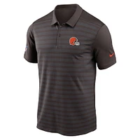 Men's Nike Brown Cleveland Browns 2024 Sideline Victory Performance Polo