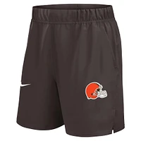 Men's Nike Brown Cleveland Browns Blitz Victory Performance Shorts