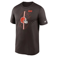 Men's Nike  Brown Cleveland Browns Legend Icon Performance T-Shirt