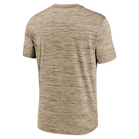 Men's Nike Brown Cleveland Browns Team Sideline Velocity Performance - T-Shirt