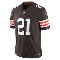 Nike Denzel Ward Marron Cleveland Browns Vapor F.U.S.E. Maillot limité