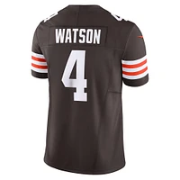 Men's Nike Deshaun Watson Brown Cleveland Browns Vapor F.U.S.E. Limited Jersey