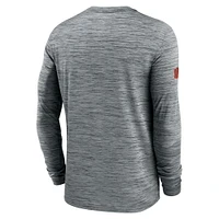 Men's Nike Cleveland Browns 2024 Sideline Velocity Performance Long Sleeve T-Shirt