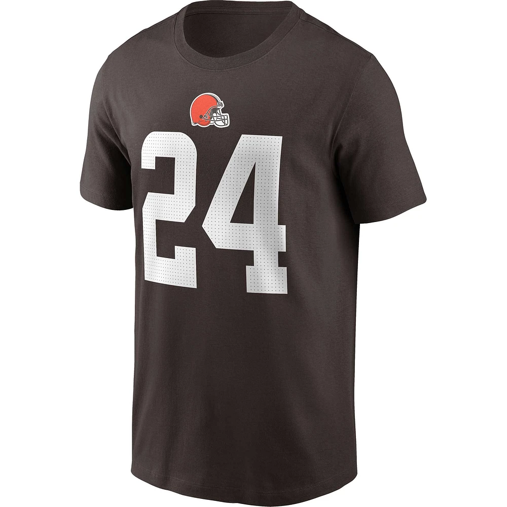 Men's Nike Nick Chubb Cleveland Browns Player Name & Number T-Shirt